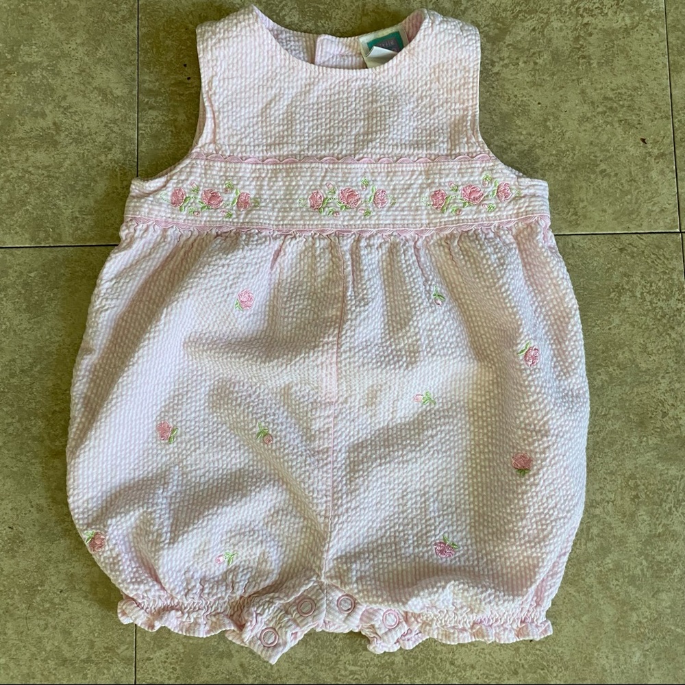 Little me baby girl roper